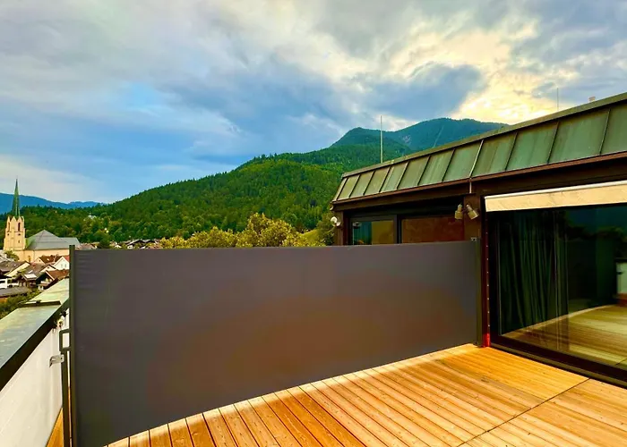 Dachterrasse Panorama-glueck I Garmisch-Partenkirchen