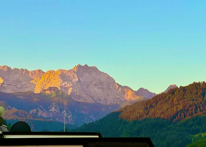 Dachterrasse Panorama-glueck I Daire Garmisch-Partenkirchen